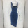 New Types of Women Sleeveless Jean Dresses